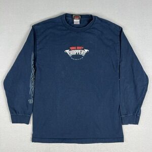 VTG Orange County Choppers Shirt FIts S Hit‎ Long Sleeves 2004 OOC Y2K